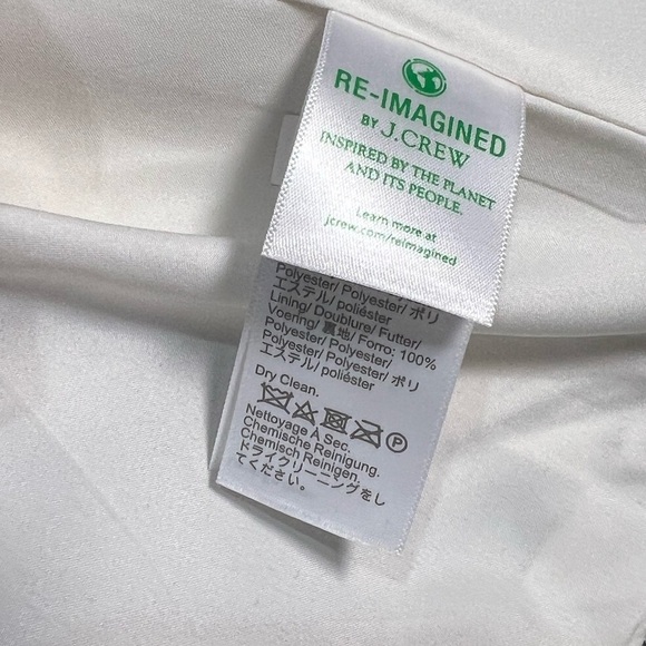 J Crew Size 8 Wool Blackwatch Tartan Gingham Brass Button Large Check Blazer EUc - Picture 14 of 14